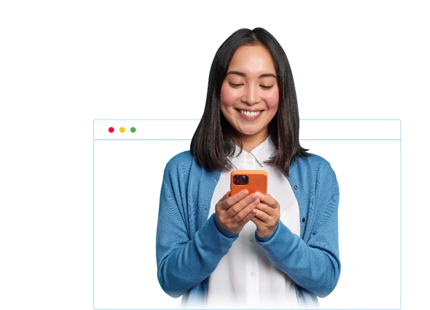 Merchant managing reviews on her dashboard 