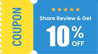 Infographic of a 10% off coupon 