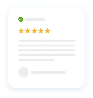 Review and Rating infographic