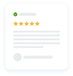 Reviews and Ratings infographic