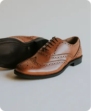 Image of leather shoes 