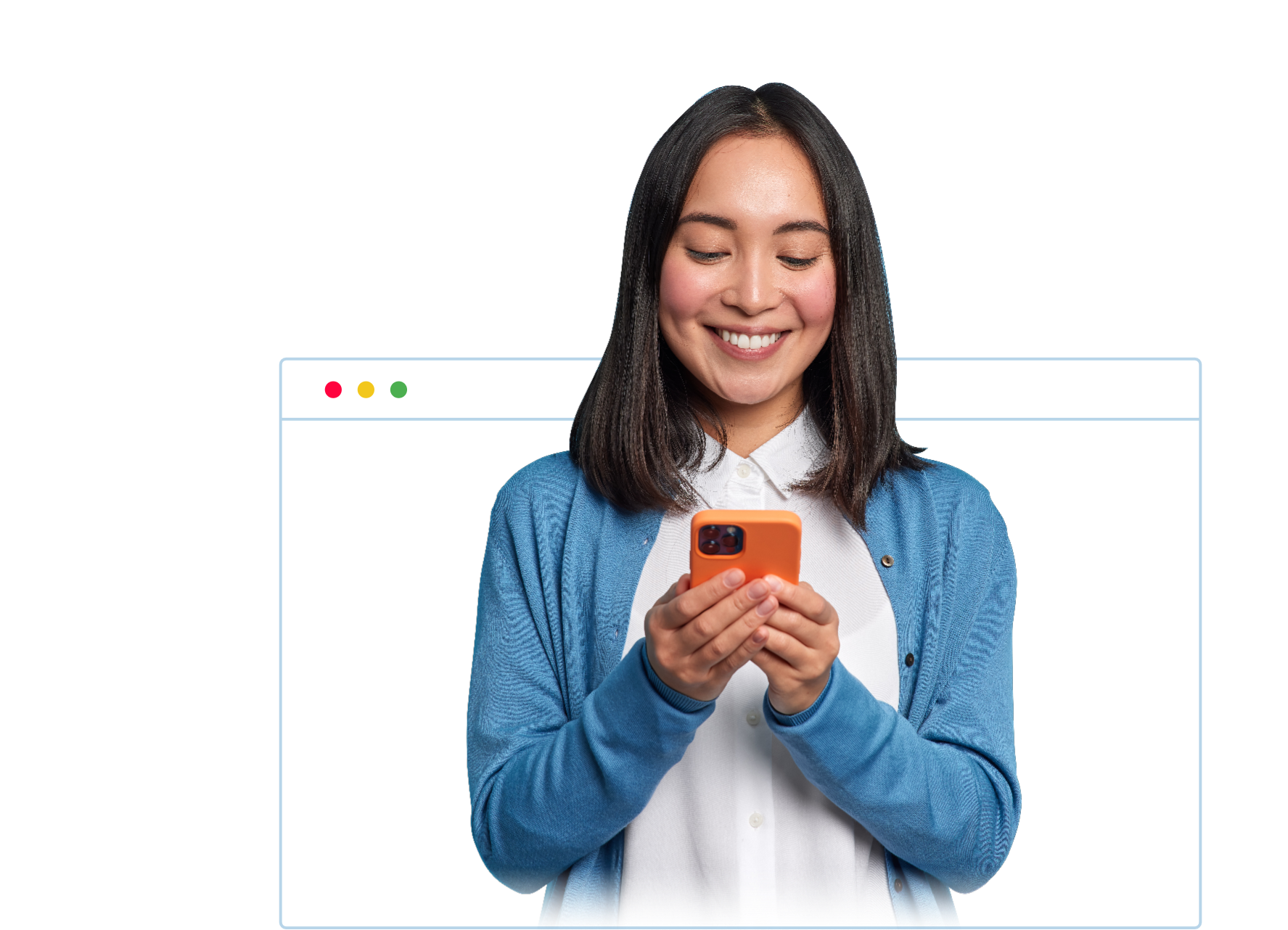 Merchant managing reviews on her dashboard 