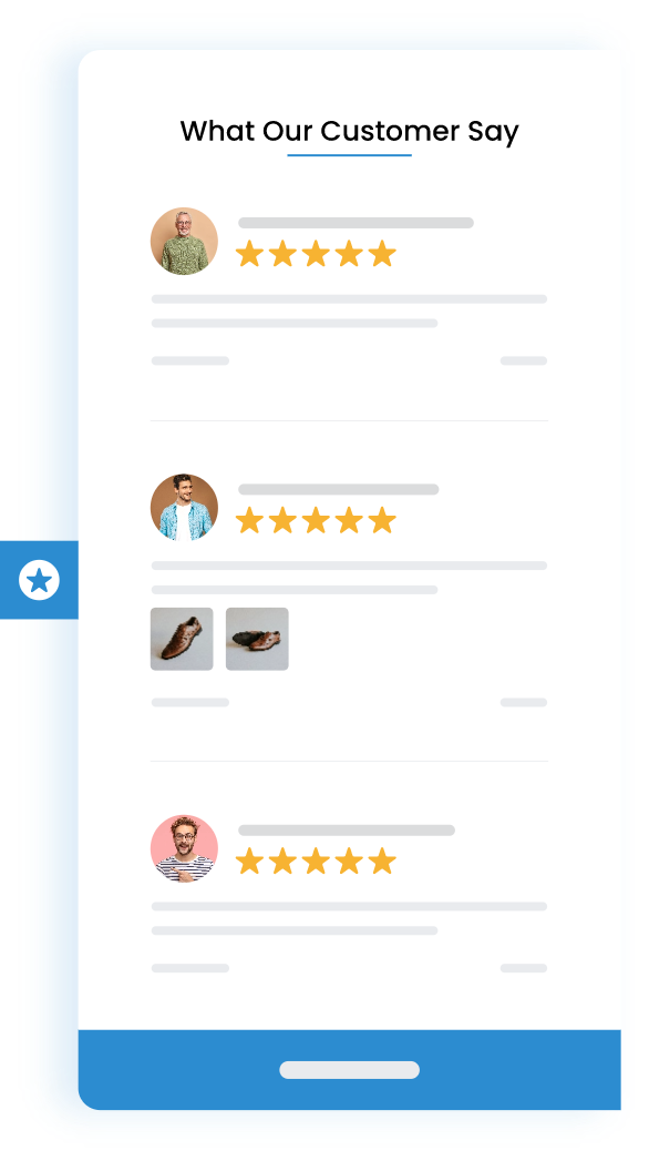 What our customers say page 